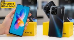 ₹19,499 में Poco का तगड़ा 5G – 210MP Camera और 6800mAh Battery Backup