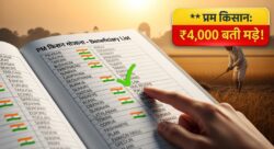 PM किसान योजना का डबल पेमेंट — अक्टूबर 2025 में ₹4,000 पाने वालों की नई लिस्ट जारी